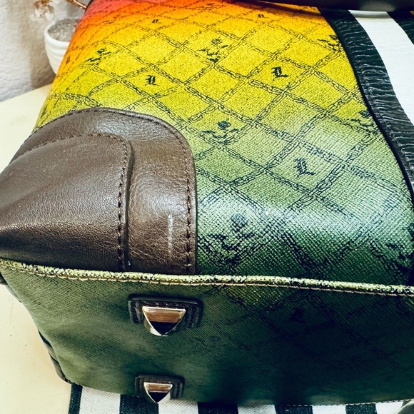 ๐๐๐ Vintage L.A.M.B. Rasta Handbag by Gwen Stefani - Picture 12 of 16